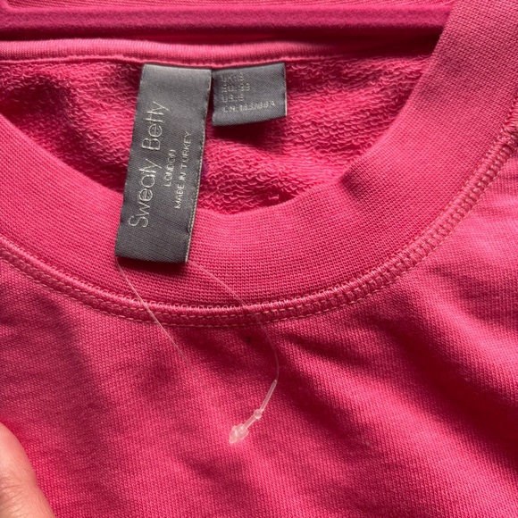Sweaty Betty Sweet Pink Crewneck Top - Picture 3 of 6